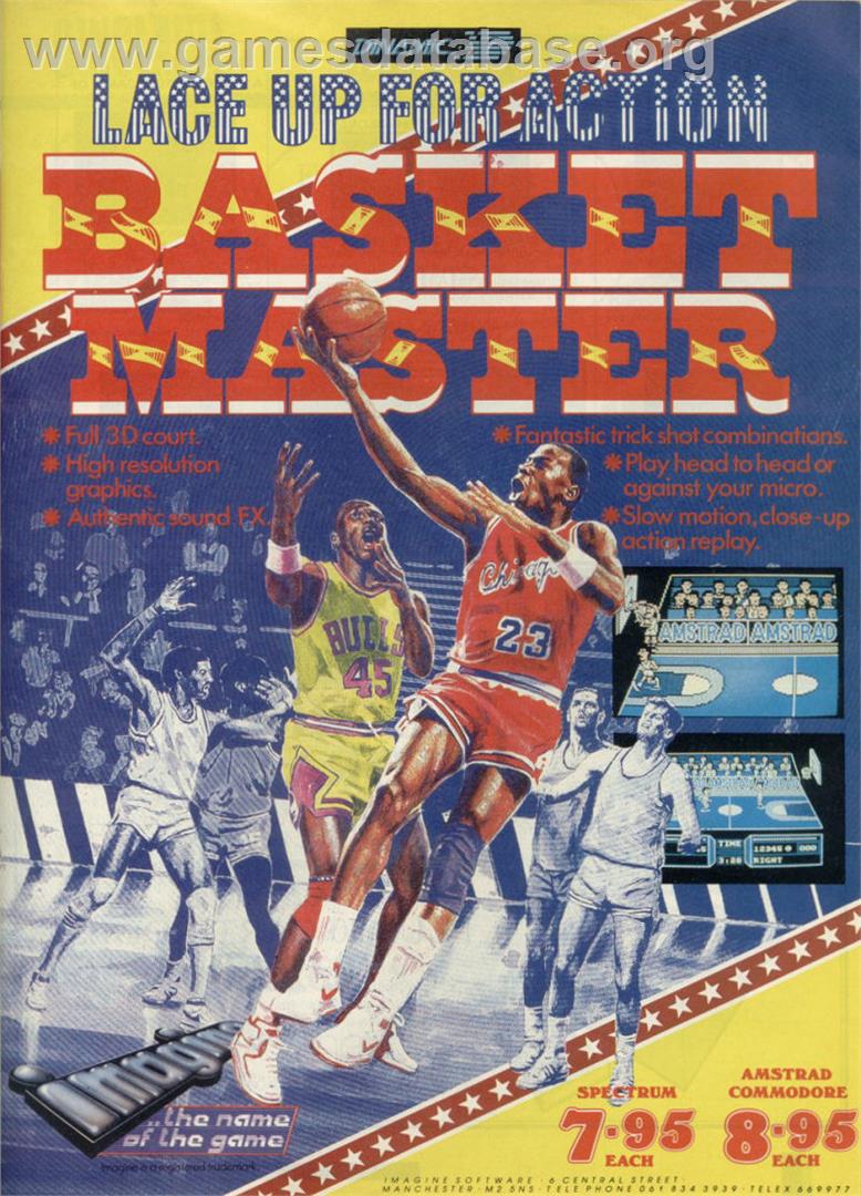 Fernando Martín Basket Master - Commodore 64 - Artwork - Advert