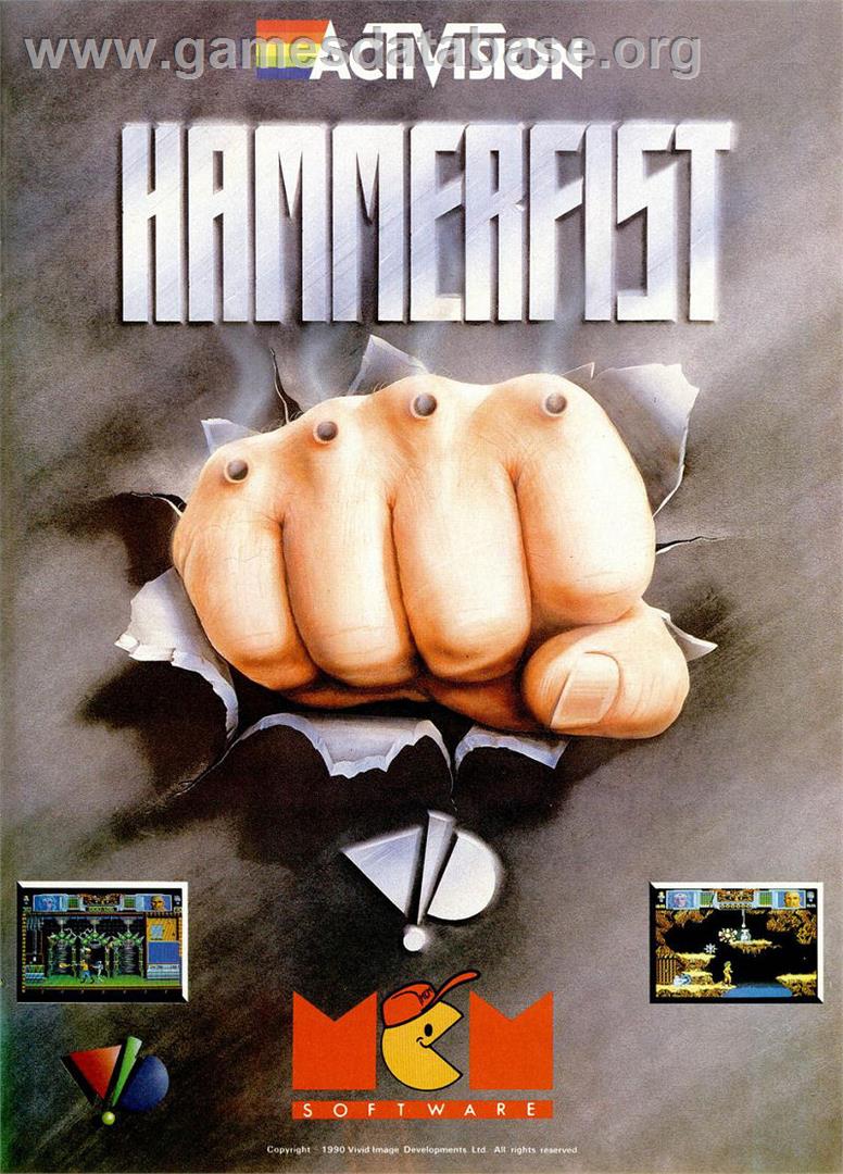 Hammerfist - Sinclair ZX Spectrum - Artwork - Advert