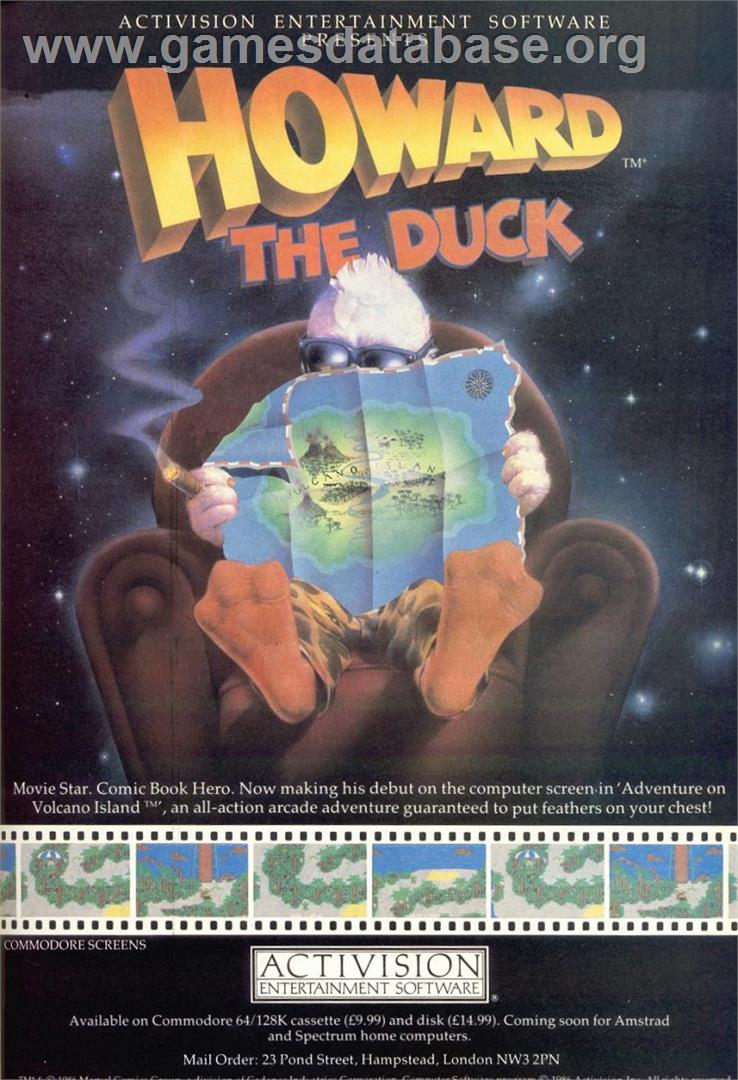 Howard the Duck - Sinclair ZX Spectrum - Artwork - Advert