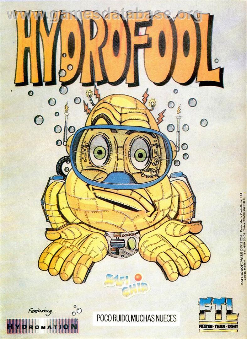 Hydrofool - Sinclair ZX Spectrum - Artwork - Advert