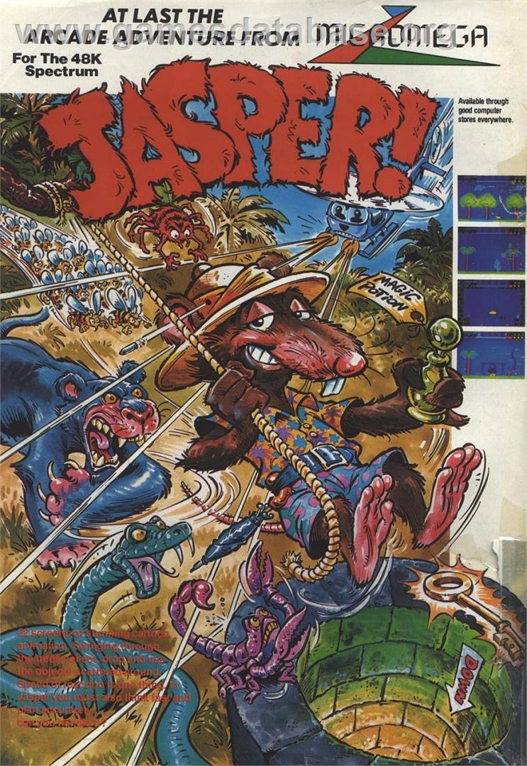 Jasper! - Sinclair ZX Spectrum - Artwork - Advert