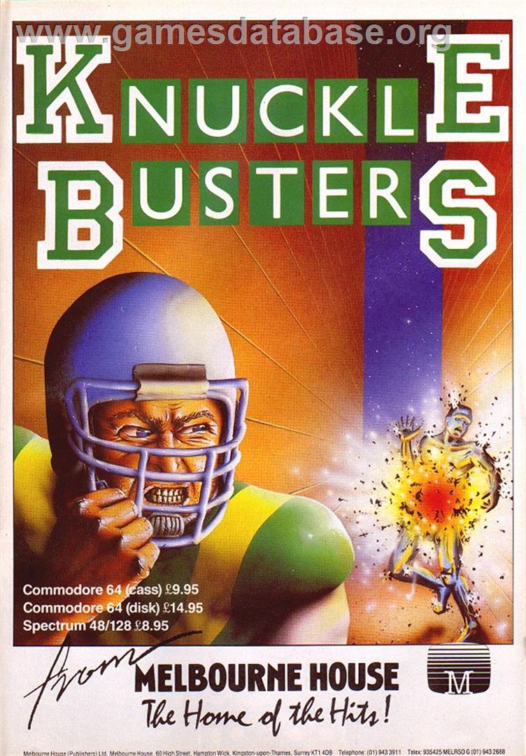Knuckle Busters - Sinclair ZX Spectrum - Artwork - Advert