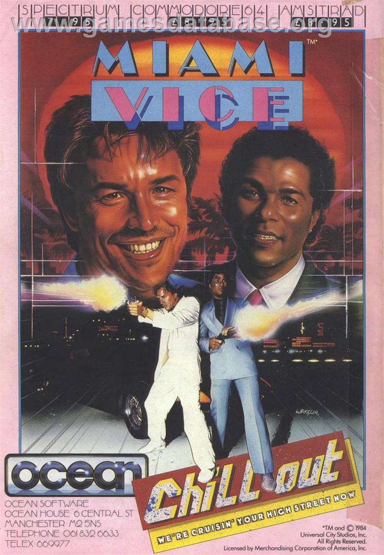Miami Vice - Sinclair ZX Spectrum - Artwork - Advert