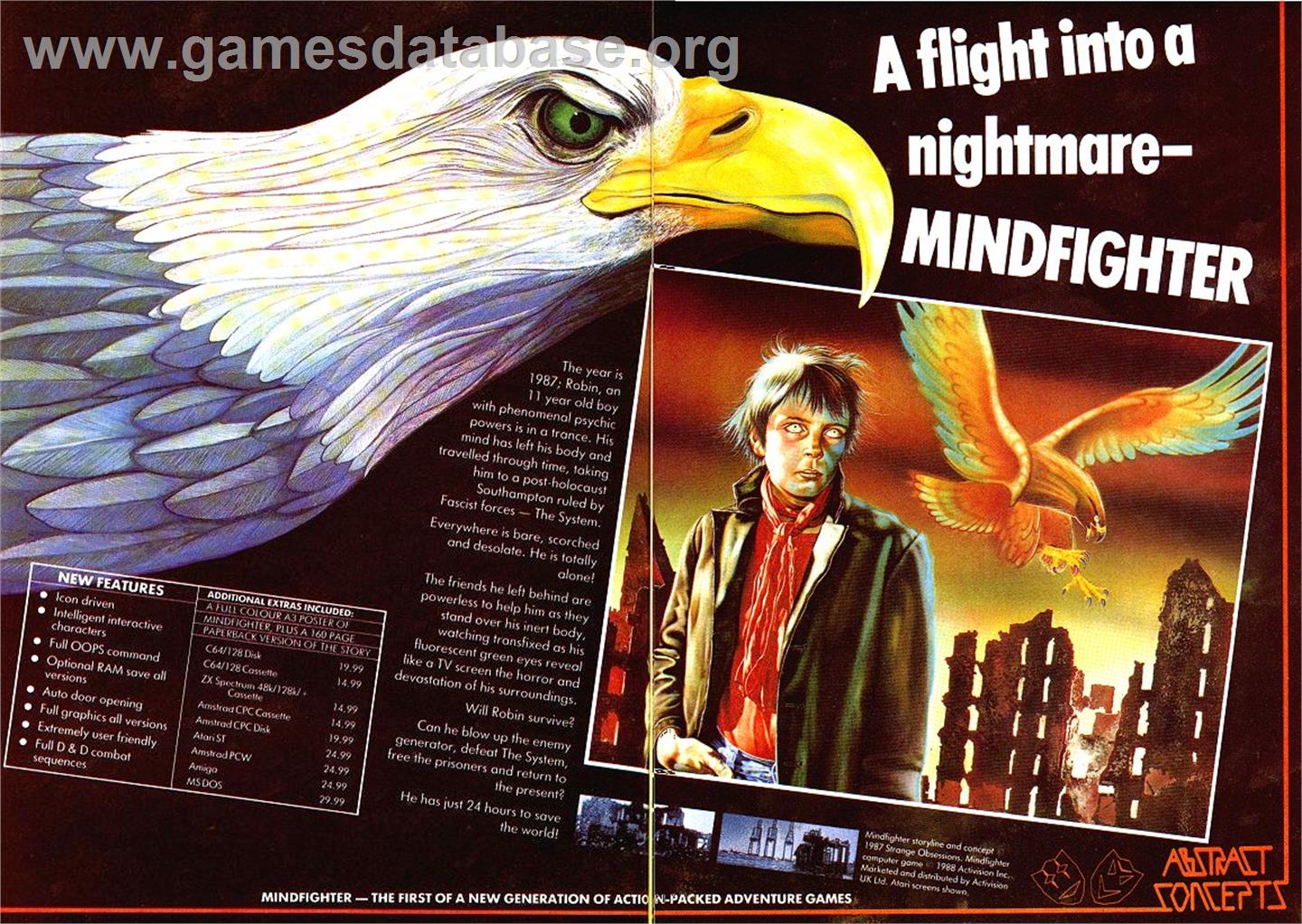 Mindfighter - Sinclair ZX Spectrum - Artwork - Advert