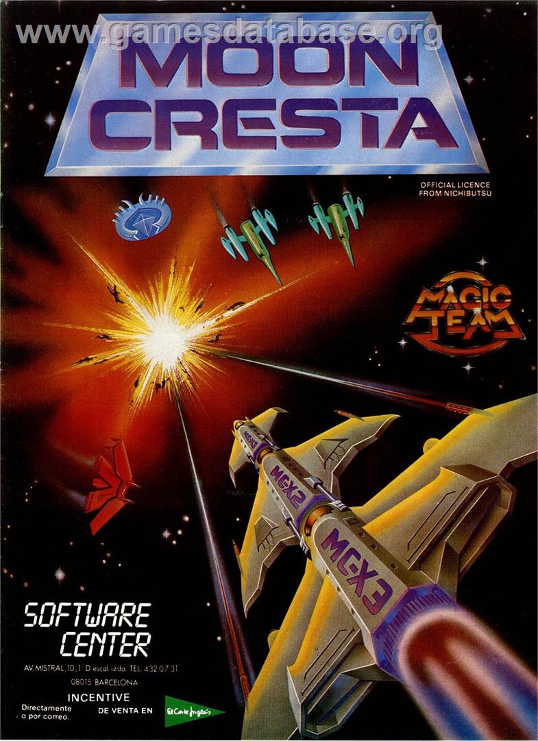 Moon Cresta - Sinclair ZX Spectrum - Artwork - Advert