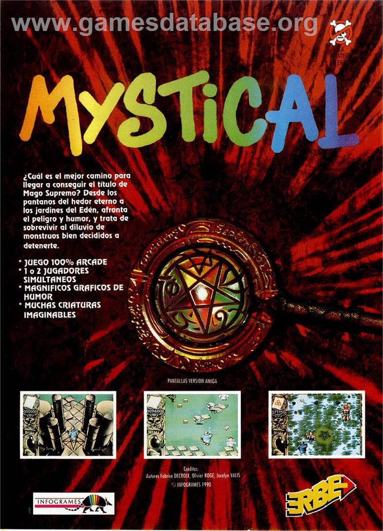 Mystical - Sinclair ZX Spectrum - Artwork - Advert