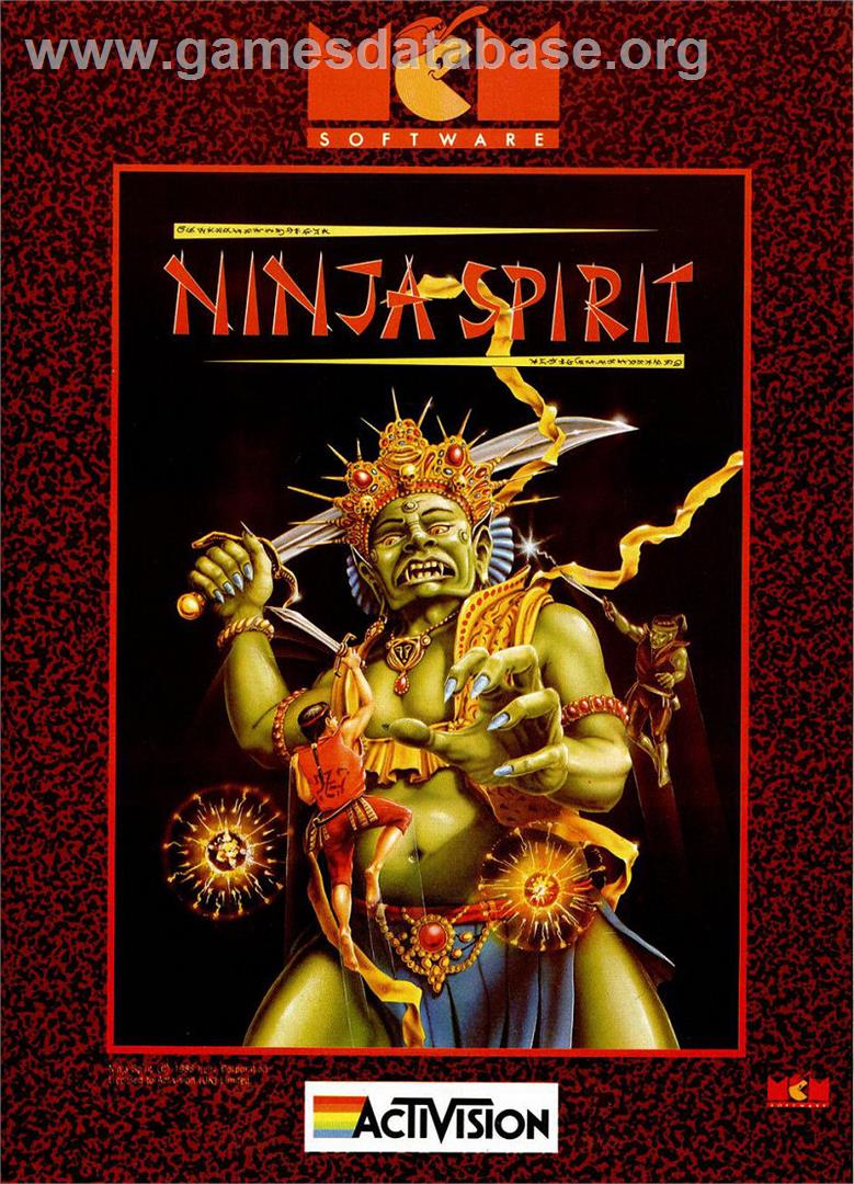 Ninja Spirit - Sinclair ZX Spectrum - Artwork - Advert