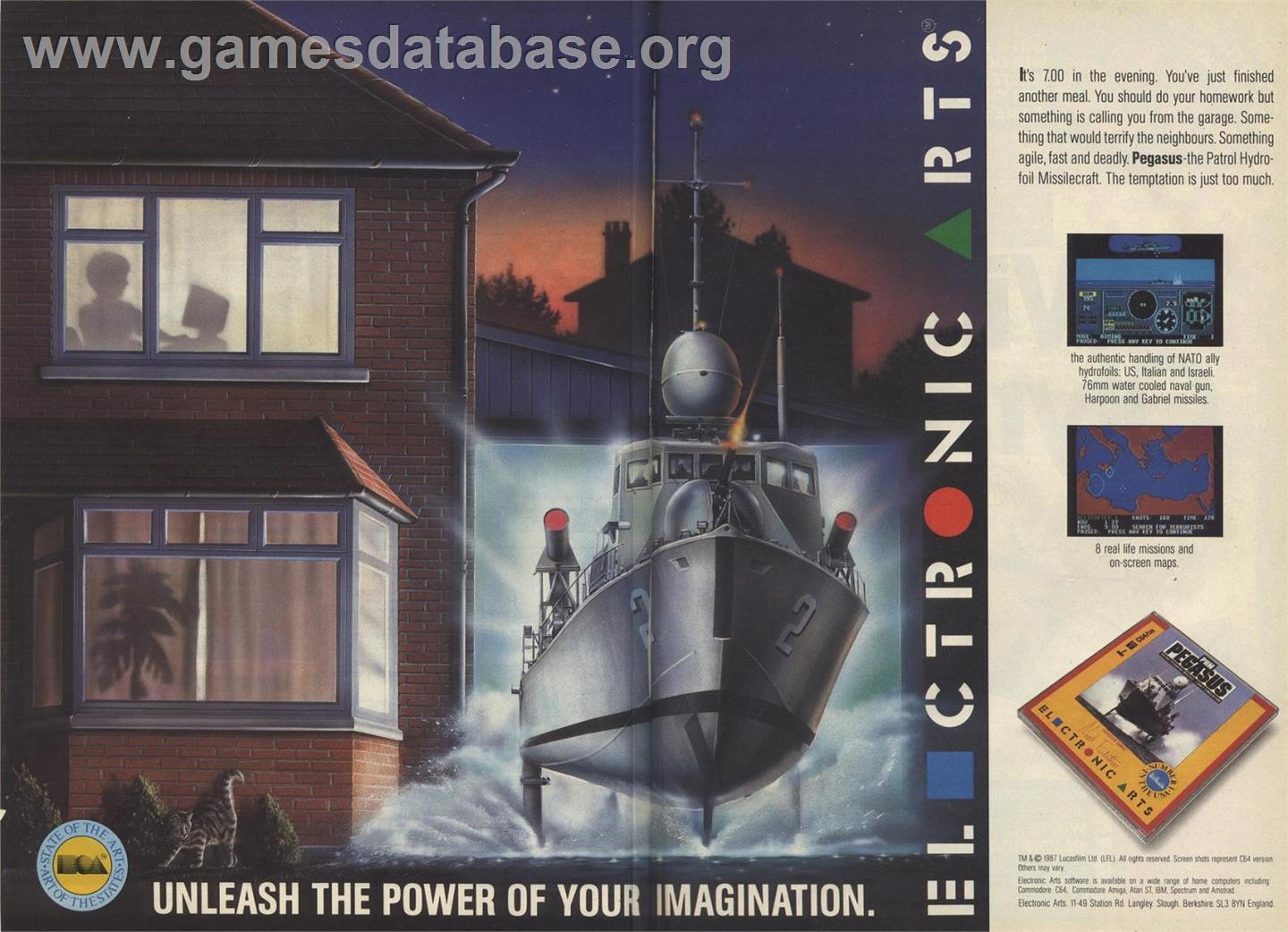 PHM Pegasus - Sinclair ZX Spectrum - Artwork - Advert