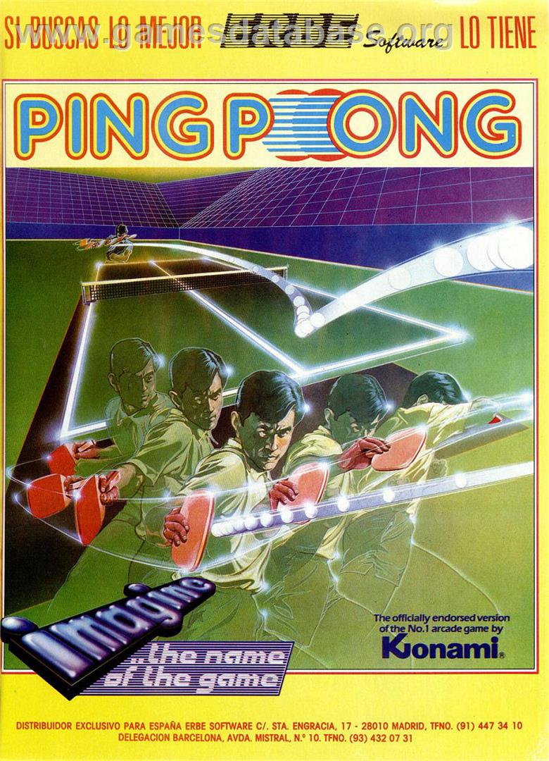Ping Pong - Sinclair ZX Spectrum - Artwork - Advert