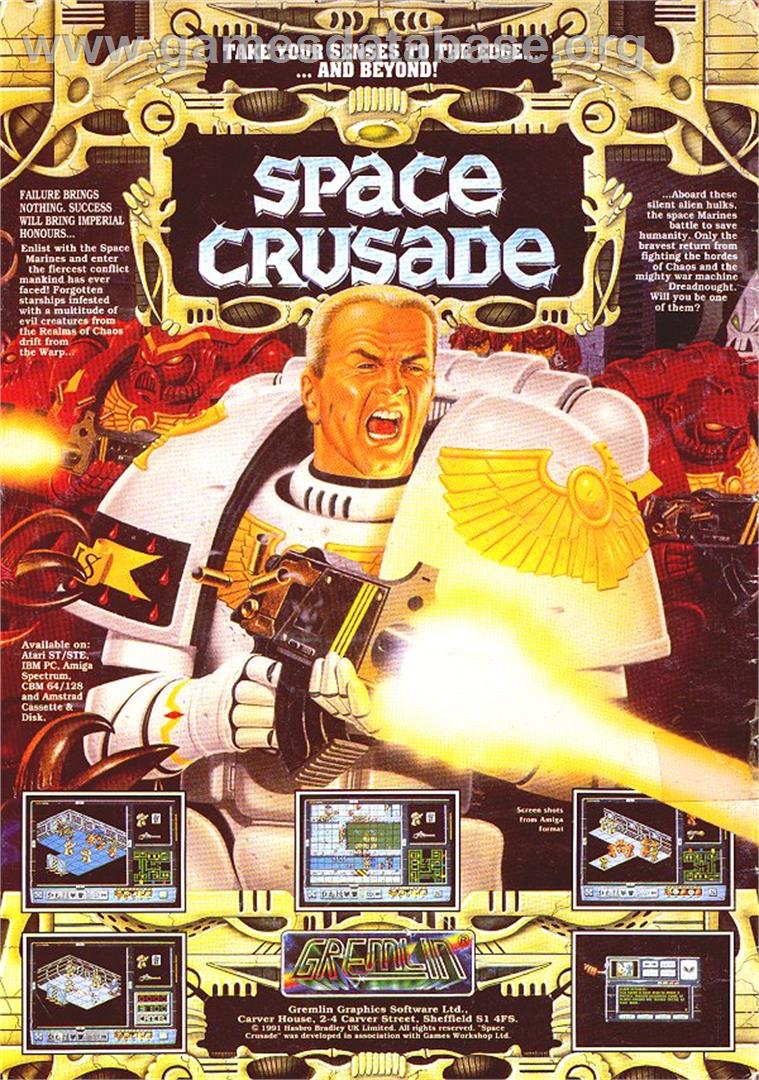 Space Crusade - Sinclair ZX Spectrum - Artwork - Advert