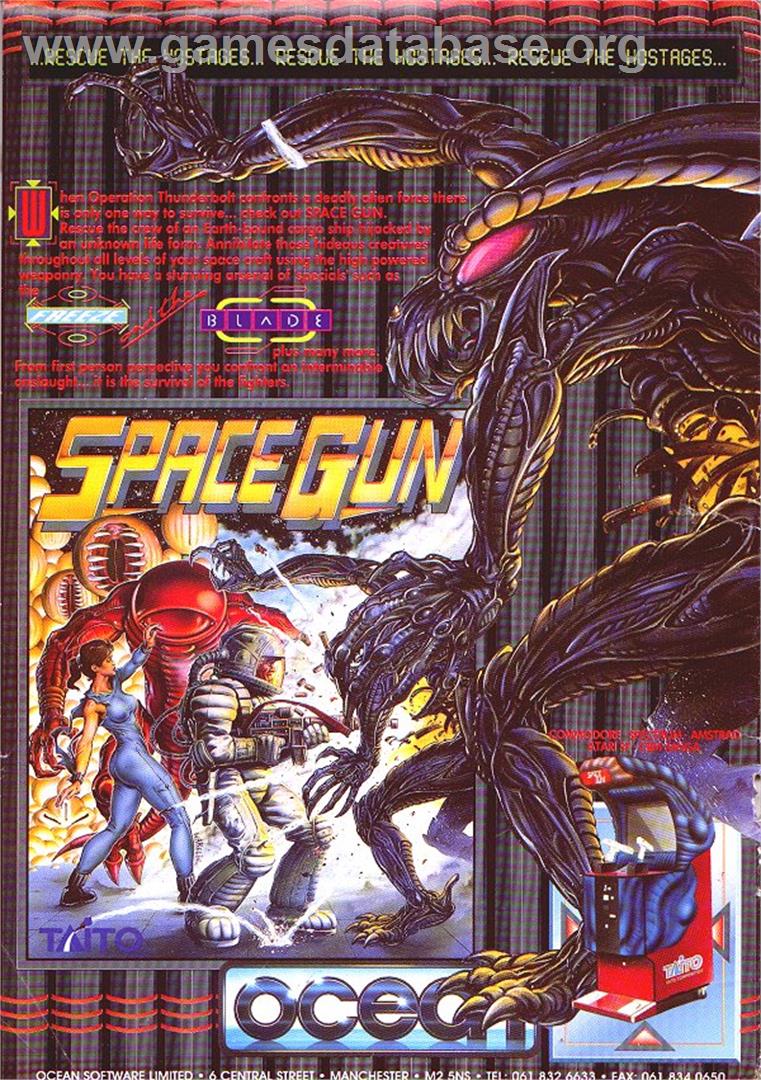 Space Gun - Sinclair ZX Spectrum - Artwork - Advert