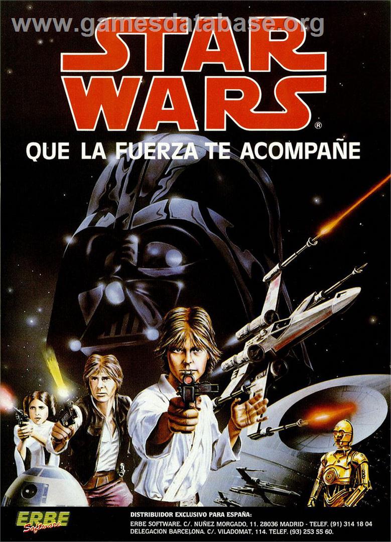 Star Wars: Return of the Jedi - Death Star Battle - Sinclair ZX Spectrum - Artwork - Advert