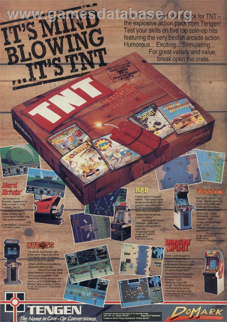 TNT - Commodore Amiga - Artwork - Advert