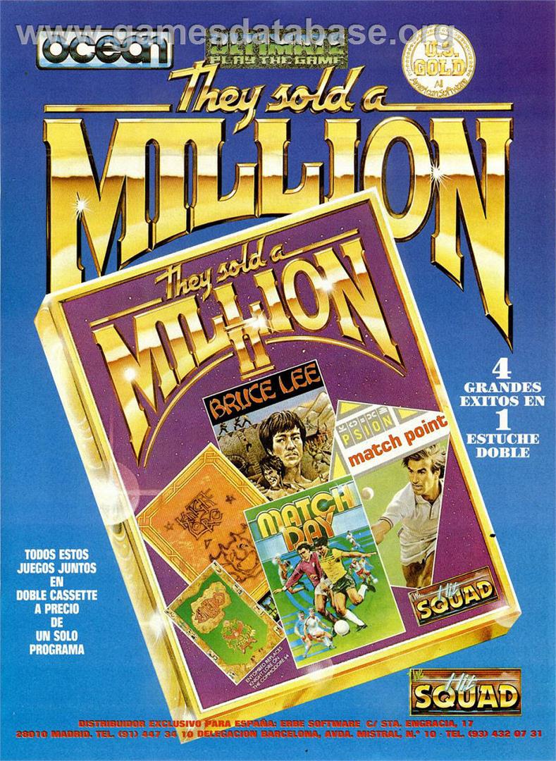 They Sold a Million II - Sinclair ZX Spectrum - Artwork - Advert