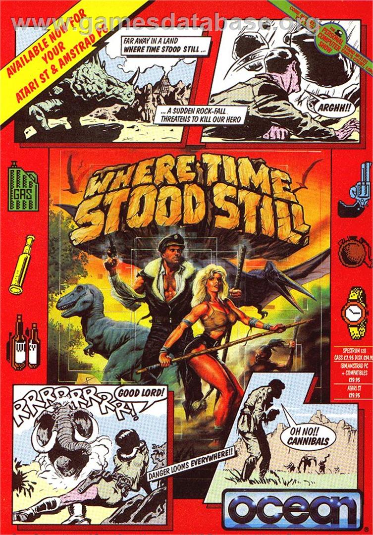 Where Time Stood Still - Sinclair ZX Spectrum - Artwork - Advert