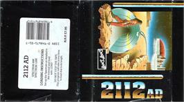 Box cover for 2112 AD on the Sinclair ZX Spectrum.
