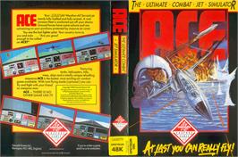 Box cover for ACE: Air Combat Emulator on the Sinclair ZX Spectrum.