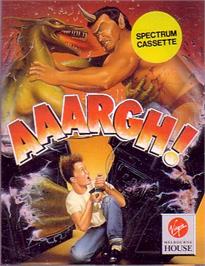 Box cover for Aaargh! on the Sinclair ZX Spectrum.