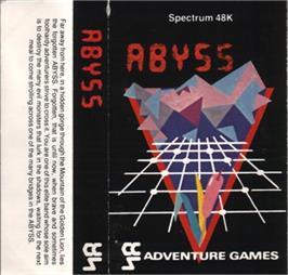 Box cover for Abyss on the Sinclair ZX Spectrum.