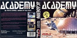 Box cover for Academy: Tau Ceti II on the Sinclair ZX Spectrum.