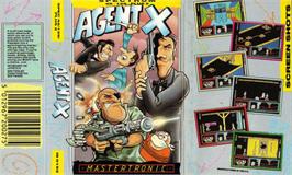 Box cover for Agent X II: The Mad Prof's Back! on the Sinclair ZX Spectrum.