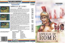 Box cover for Annals of Rome on the Sinclair ZX Spectrum.