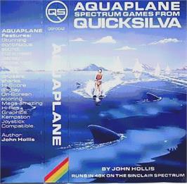 Box cover for Aquaplane on the Sinclair ZX Spectrum.