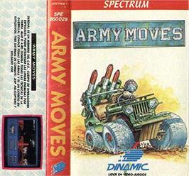 Box cover for Army Moves on the Sinclair ZX Spectrum.