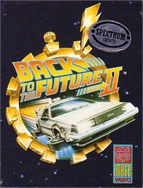 Box cover for Back to the Future Part II on the Sinclair ZX Spectrum.