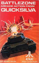 Box cover for Battlezone on the Sinclair ZX Spectrum.