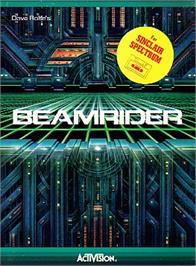 Box cover for Beamrider on the Sinclair ZX Spectrum.