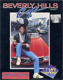 Box cover for Beverly Hills Cop on the Sinclair ZX Spectrum.