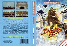Box cover for Biggles on the Sinclair ZX Spectrum.
