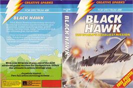 Box cover for Black Hawk on the Sinclair ZX Spectrum.