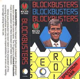 Box cover for Blockbuster on the Sinclair ZX Spectrum.