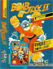 Box cover for Bomb Jack II on the Sinclair ZX Spectrum.