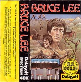 Box cover for Bruce Lee on the Sinclair ZX Spectrum.