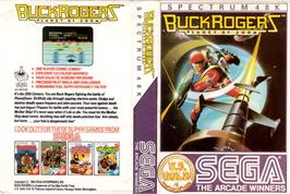 Box cover for Buck Rogers: Planet of Zoom on the Sinclair ZX Spectrum.