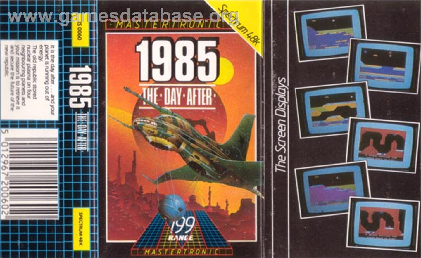 1985: The Day After - Sinclair ZX Spectrum - Artwork - Box