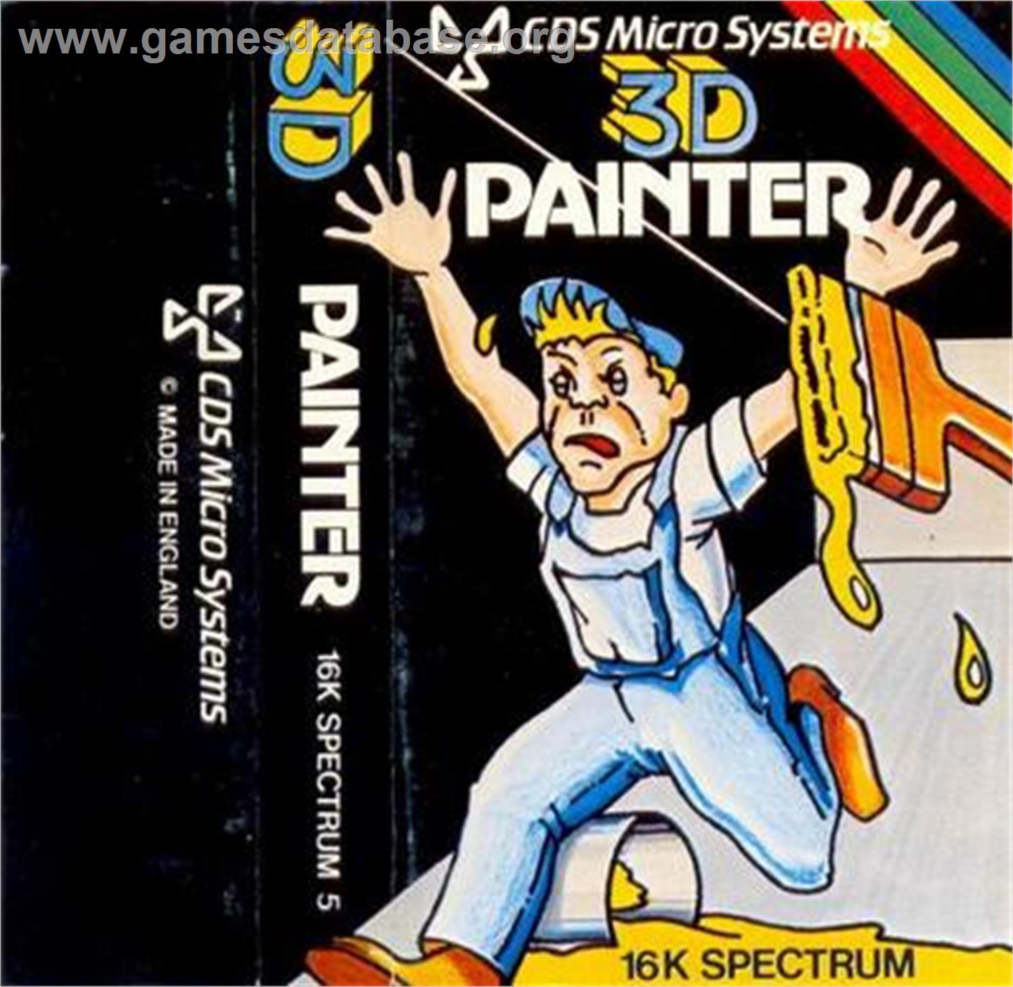 3D Painter - Sinclair ZX Spectrum - Artwork - Box