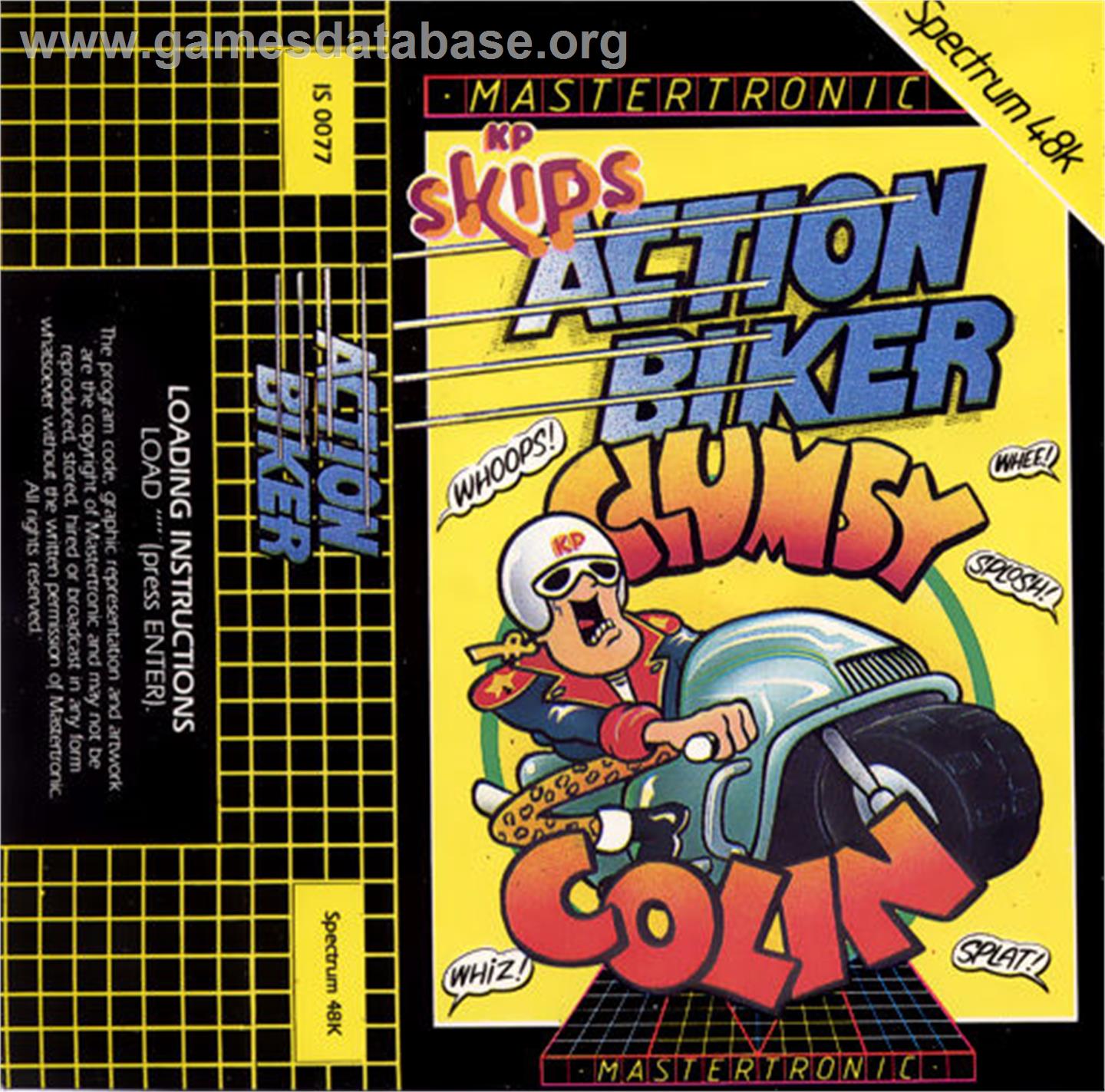 Action Biker - Sinclair ZX Spectrum - Artwork - Box