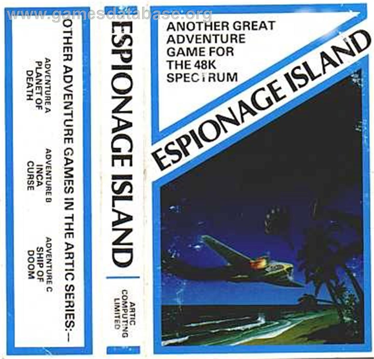 Adventure D: Espionage Island - Sinclair ZX Spectrum - Artwork - Box