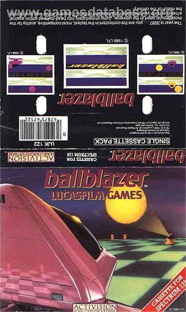Ballblazer - Sinclair ZX Spectrum - Artwork - Box