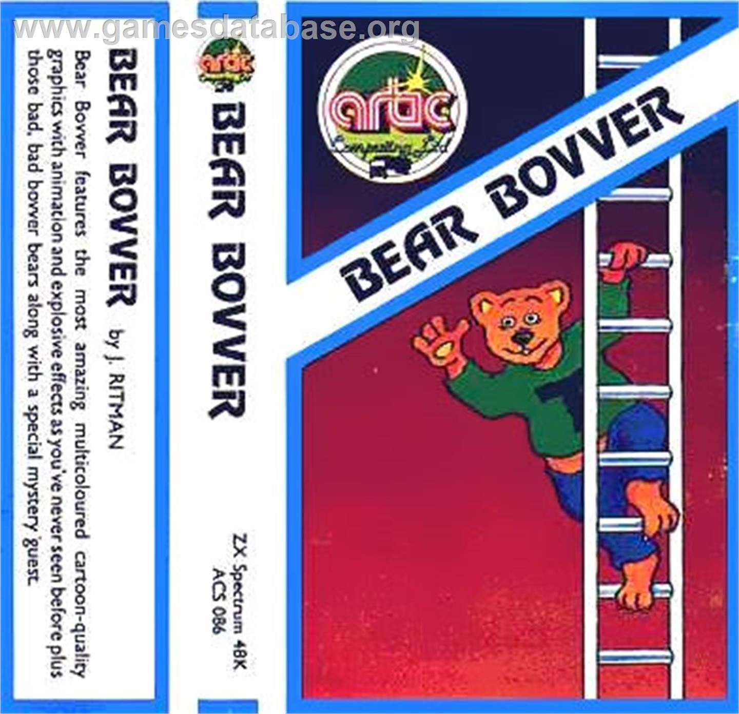 Bear Bovver - Sinclair ZX Spectrum - Artwork - Box