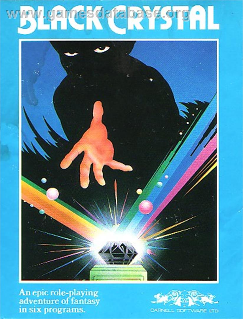 Black Crystal - Sinclair ZX Spectrum - Artwork - Box