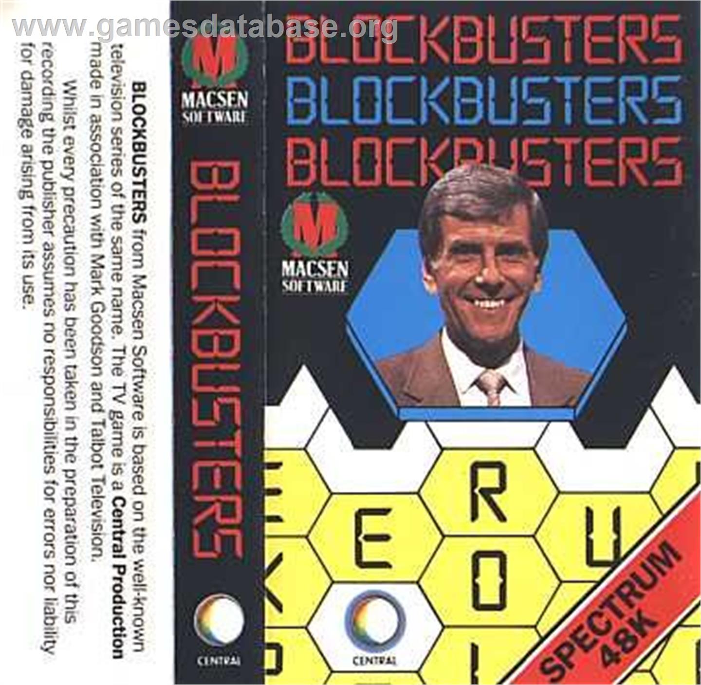 Blockbuster - Sinclair ZX Spectrum - Artwork - Box