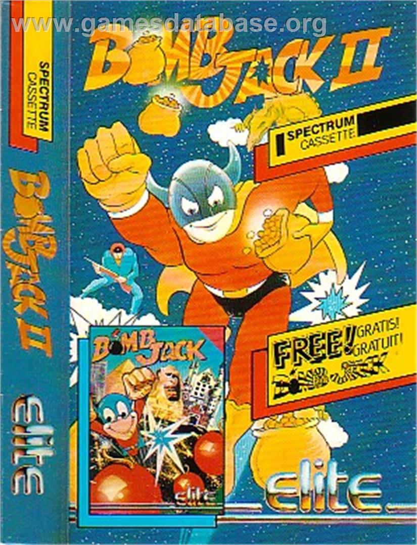 Bomb Jack II - Sinclair ZX Spectrum - Artwork - Box