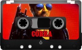 Cartridge artwork for Cobra on the Sinclair ZX Spectrum.
