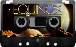 Cartridge artwork for Equinox on the Sinclair ZX Spectrum.
