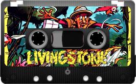 Cartridge artwork for Livingstone, I Presume? on the Sinclair ZX Spectrum.